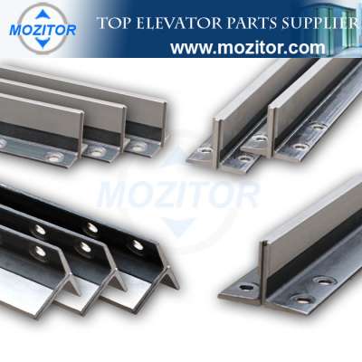 Top Quality|Elevator Parts|T70/B Machined Guide Rail|elevator manufacturing companies