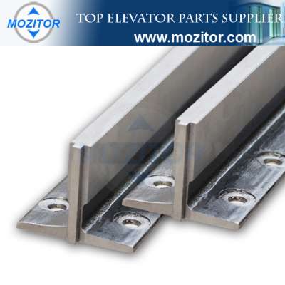 Elevator parts | T89B type conveyor guide rails |Machined Elevator guide rail