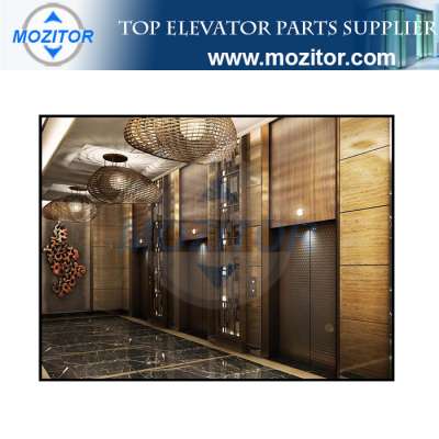 Brand new commercial elevator cost of luxury passenger lift